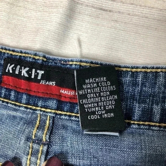 Kikit Denim Blue Jean size 6 - Picture 5 of 9